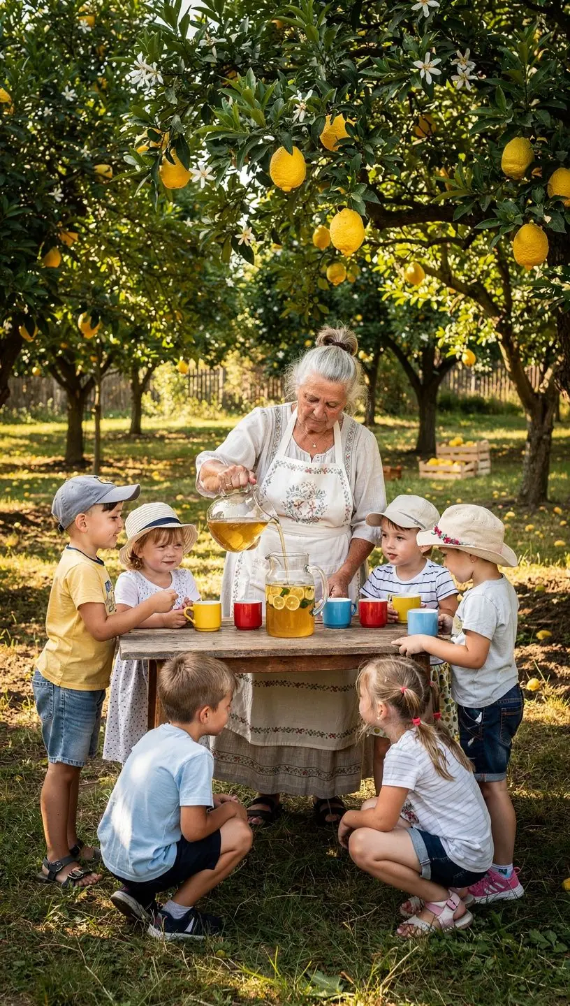 Citrinų ir žolelių ingredientai, paruošti sveikai arbatai.